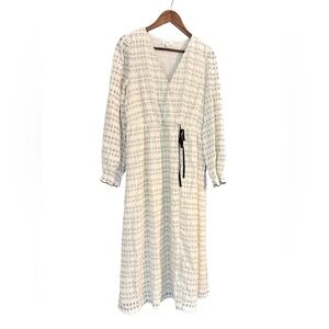 Bohme Cream and Black Patterned Maxi Dress